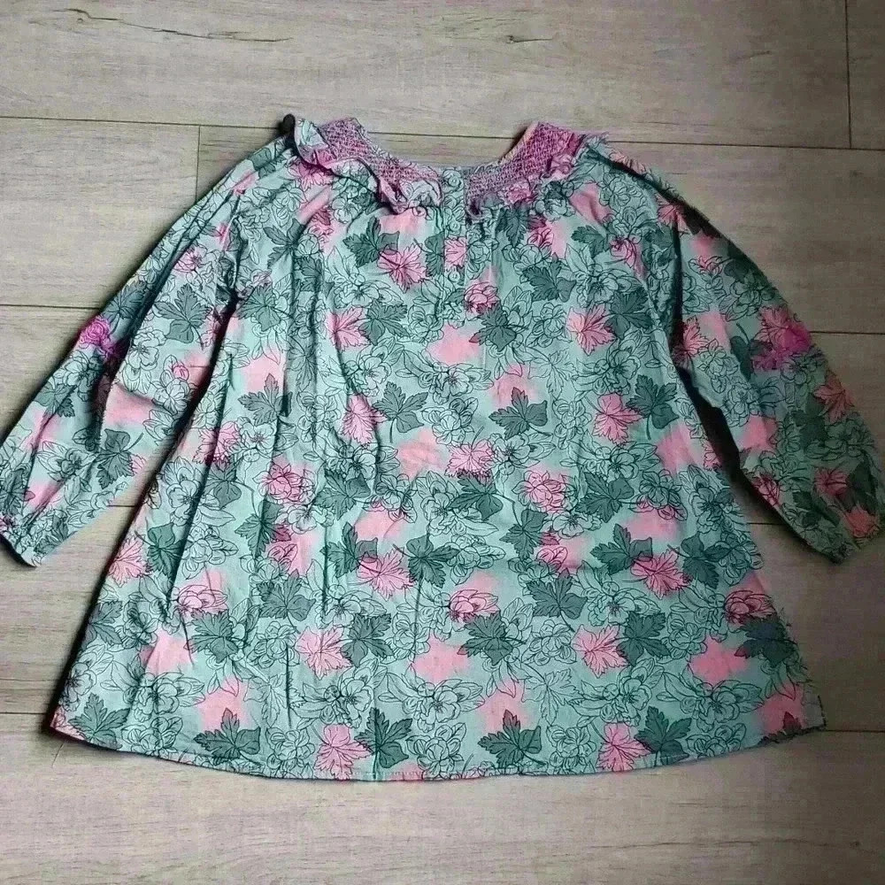Peek Girls Floral Dress Size 6/7 - Picture 8 of 8
